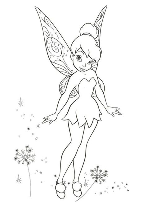 Fun Tinkerbell coloring pages for your little one. They are free and easy to print. The collection is varied with different skill levels Tinkerbell Coloring Pages, Tinkerbell Fairy, Disney Au, Tinkerbell And Friends, Cartoon Coloring, Karakter Disney, Fairy Coloring Pages, Fairy Coloring, Princess Coloring