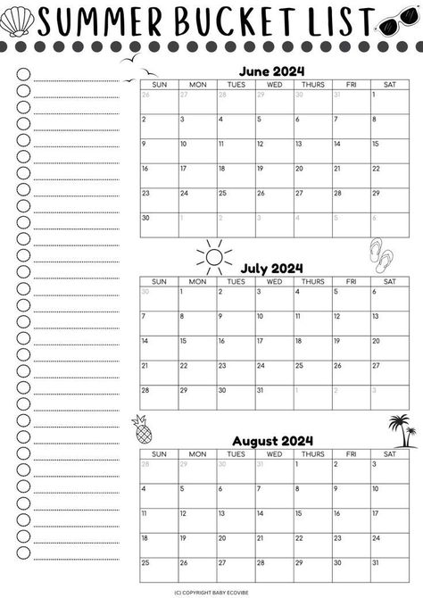 Summer Bucket List 2024 Free Printable, Blank Summer Bucket List Free Printable, Printable Summer Calendar 2024, Summer Bucket List Printable Free, Summer Calendar 2024, Summer Planner Printables, Summer Bucket List Poster, Summer Bucket List Template, Summer Calendar Printable