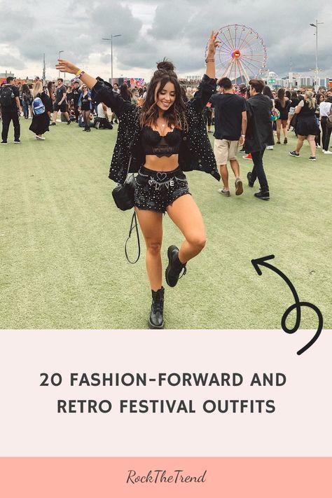 Woman in black festival outfit dancing at an outdoor event. Cool Music Festival Outfits, Fun Rave Outfits, Fall Edm Concert Outfit, Rave Fit Ideas, Zedd In The Park Outfits, What To Wear To Music Festival, Hardstyle Festival Outfit, Summer Music Festival Outfits 2024, Festival Looks 2024