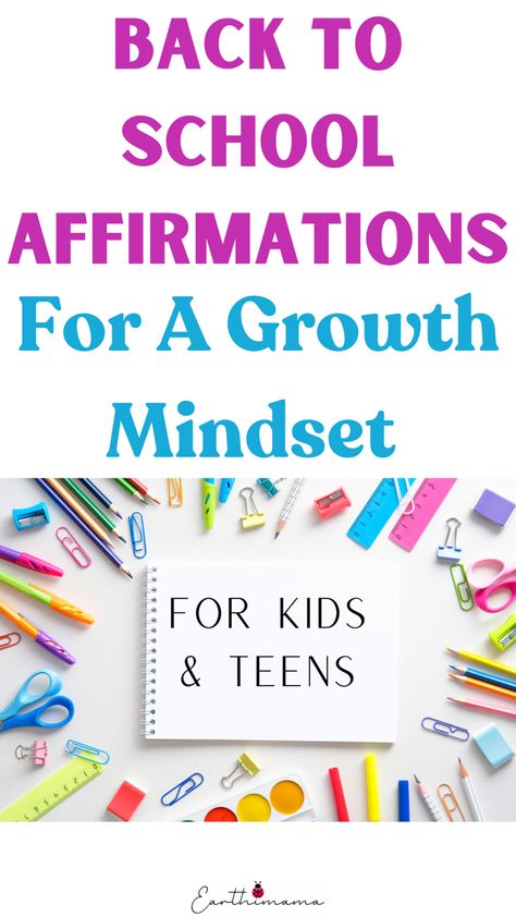 Back to school affirmations for kids back to school affirmations for teens growth mindset Daily Affirmations For Students, Back To School Affirmations, Words Of Affirmation For Kids, Growth Mindset Kids, Affirmations Growth, School Affirmations, Daily Affirmations For Kids, Growth Mindset Affirmations, Positive Quotes For Teens