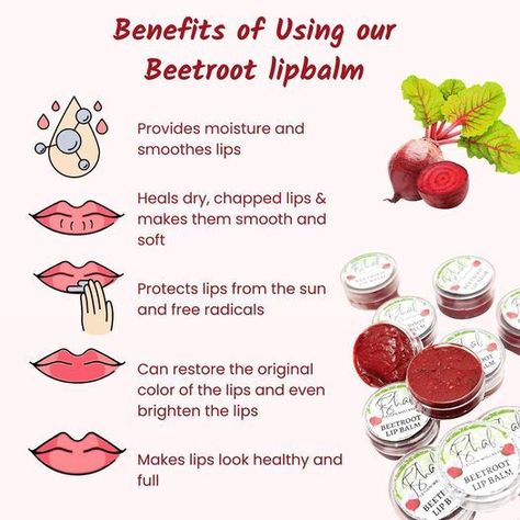 Beetroot Lip Balm Recipe, Beetroot Lip Balm Diy, Remedies For Chapped Lips, Beetroot Lip Balm, Body Care Diy, Remedies For Dark Lips, Chapped Lips Remedy, Emergency Preparedness Binder, Coconut Oil Lip Balm