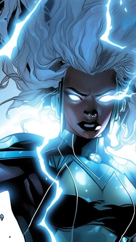 Storm Xmen Art, Longshot Marvel, Storm Fanart, Xmen Storm, Black Panther Storm, Storm Comic, Storm Artwork, Storm Xmen, Xman Marvel