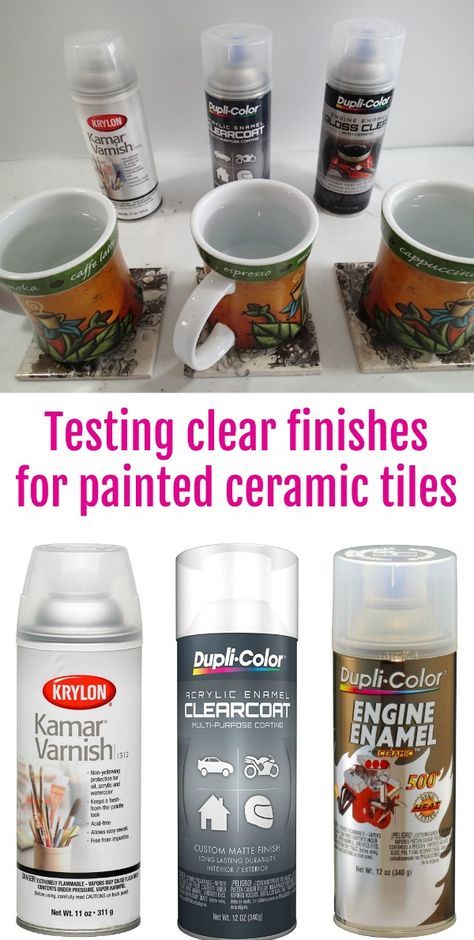 Video comparison and test of various clear spray finishes to use over the top of acrylic painted ceramic tiles. Ceramic Tile Crafts, Diy Coasters Tile, Alcohol Ink Tiles, Painting Ceramic Tiles, Coaster Crafts, Alcohol Ink Crafts, Ceramic Tile Coaster, Tile Crafts, Acrylic Pouring Art