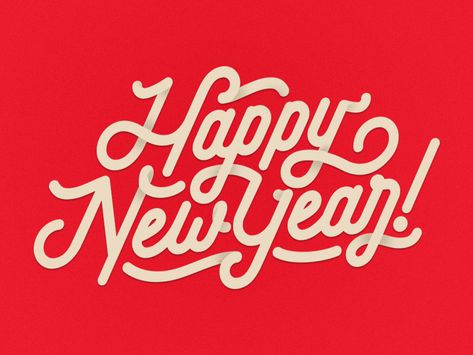 Happy New Year Logo, Happy New Year Typography, Happy New Year Letter, New Year Typography, Interior House Design, New Years Eve Day, House Design Trends, New Years Activities, Happy New Year Design