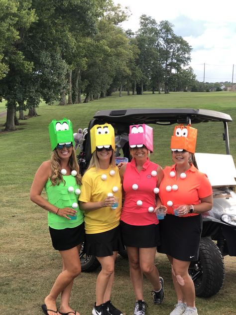 Game Night Dress Up Ideas, Board Game Dress Up Ideas, Board Game Characters Costumes, Hungry Hippo Trunk Or Treat, Board Game Costume Ideas, Hungry Hungry Hippo Costume, Board Game Halloween Costumes, Hoco Dress Up Days, Board Game Costumes