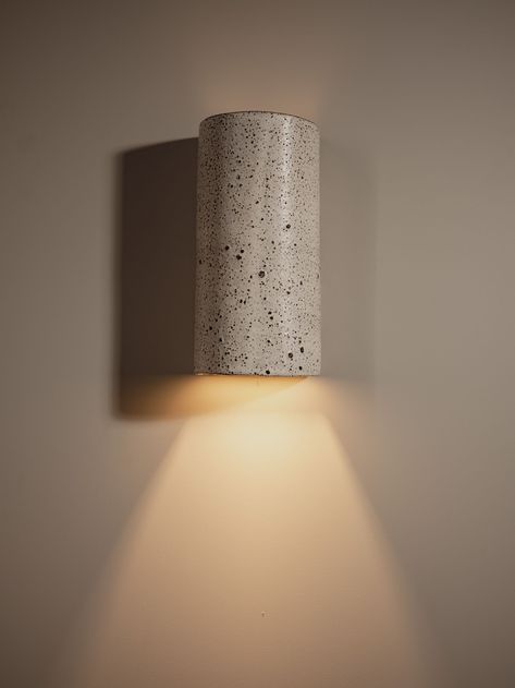 Dusk Tall Interior | We Ponder Ceramic Lights Ceramic Wall Lights, Eggshell White, Wall Lighting Design, Down Light, Ceramic Light, Wall Finishes, Lighting Guide, White Glaze, Fashion Lighting