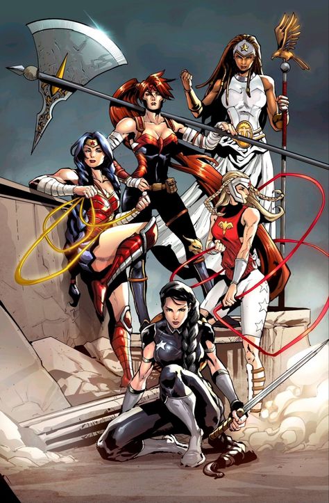 Diana Wonder Woman, Cassandra Sandsmark, The Amazons, Dc Comics Women, Superhero Family, Adventure Magazine, Dc World, Wonder Woman Art, Female Hero