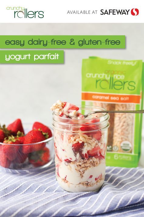 Strawberry Yogurt Parfait, Low Sugar Yogurt, Sugar Free Yogurt, Dairy Free Breastfeeding, Team Snacks, Dairy Free Snacks, Parfait Breakfast, Dairy Free Dinner, Dairy Free Breakfasts