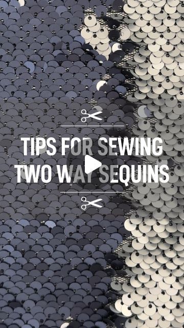 Lorenza Hallahan on Instagram: "Two way sequin fabric is when the colour of each side of the sequin is different. This means the colour changes when you push the sequins in different directions. . Make sure to push the sequins in one direction before sewing any seams. . Line your garment with something soft and a similar stretch to your sequin fabric. I love an ITY jersey. . Stabilise necklines, sequins may not look like they’ll stretch but when they’re sewn on stretch fabric they absolutely will. If you want to see how I stabilise a neck line DM me and I’ll link you the reel. . Wear safety or reading glasses when cutting and sewing to protect your eyes. . Hand sew hems or leave them - they’re not going to fray. And use an old pair of scissors you’re willing to let go blunt. . Use a heavie How To Sew Sequin Fabric, How To Sew Sequins On Fabric, How To Sew Sequins, Sequin Fabric, Let Go, Reading Glasses, One Direction, Dm Me, Your Eyes