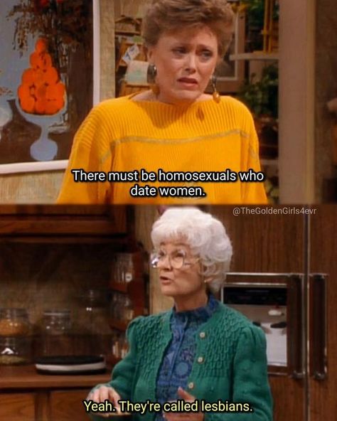 The golden girls lovers Golden Girls Aesthetic, Girls Memes, Richard Pryor, The Golden Girls, Tv Land, Girl Memes, Stay Golden, Golden Girl, One Year Old