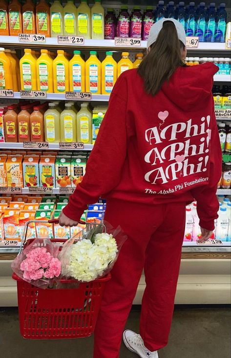 Sorority Photoshoot Ideas, Alpha Apparel, Sorority Photoshoot, Big/little Baskets, Sorority Pr, Sorority Shirt Designs, Theta Phi Alpha, Alpha Gam, Sorority Sweatshirts