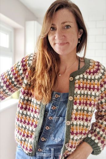 Granny Go Spherical Cardigan crochet sample - Downloadable PDF- #Cardigan #Crochet #Downloadable #Granny #Pattern #PDF Check more at https://howcandothis.com/diyideas/granny-go-spherical-cardigan-crochet-sample-downloadable-pdf/ Cardigan Crochet Pattern, Gilet Crochet, Crochet Jumper, Cardigan Crochet, Crochet Shawls And Wraps, Crochet Jacket, Crochet Cardigan Pattern, Sweater Crochet Pattern, Cardigan Pattern