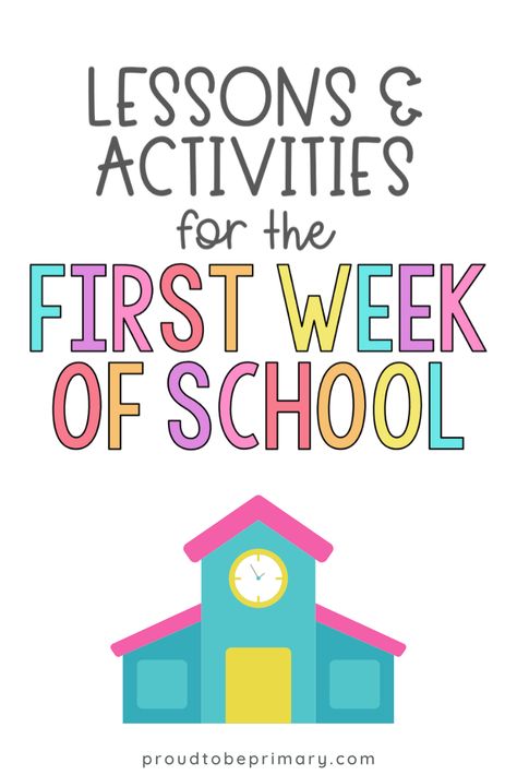 Lessons and activities to make the start of school memorable for kids. Welcome a new class of students during back to school and during the first week with these gift ideas, classroom management tips, and ways to build community. #backtoschool #b2s #communitybuilding #firstweekofschool #socialemotionallearning #friendshipbuilding #socialskills #classroommanagement #studentgifts Class Mission Statement, First Week Of School Activities, Classroom Setup Elementary, Teacher Diy, Start Of School, Classroom Welcome, Welcome To School, Classroom Tips, Build Community