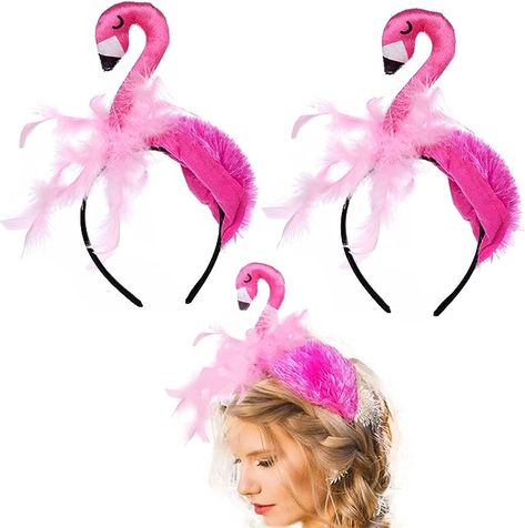 Amazon.com: Simple polymer 3 Pcs Hawaii Flamingo Headband Flamingo Headdress Tiara Flamingo Hair Hoop for Carnival Tropical Party Hair Accessory : Clothing, Shoes & Jewelry Flamingo Headpiece, Flamingo Headband, Flamingo Hair, Party Hair Accessories, Party Hair, Tropical Party, Hair Hoops, Headdress, Hair Accessory