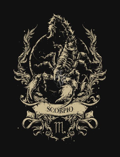 zodiac scorpio on Behance Scorpio + Core + Aesthetic, Scorpion Illustration, Scorpio Zodiac Art, Scorpio Wallpaper, Scorpio Images, Scorpio Poster, Scorpio Design, Scorpio Print, Scorpio Tarot