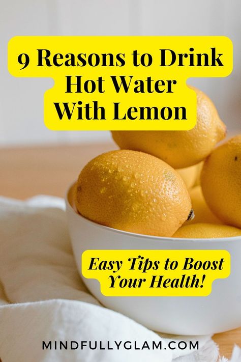 hot lemon water benefits, drinking hot water with lemon morning and night, warm lemon water, easy health tips Benefits Of Hot Lemon Water Mornings, Benefits Of Honey Lemon Water, Baking Soda Lemon Water Benefits, Healthy Lemon Drinks, Hot Water With Lemon Benefits, Hot Lemon Water In The Morning, Warm Water And Lemon Mornings, Drinking Warm Water Benefits, Warm Lemon Water In The Morning