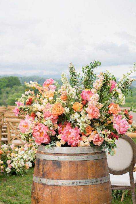 Serbian Wedding, Baby Pink Wedding, Colorful Bridal Bouquet, Bright Wedding Flowers, Rustic Farm Wedding, Romantic Wedding Decor, Charlottesville Va, May Weddings, Wedding Flower Inspiration