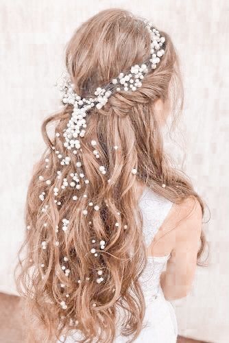 Fairy Princess Hairstyles, Fairy Tale Hairstyles, Fairy Gown, Cute Prom Hairstyles, Starry Night Wedding, Simple Wedding Hairstyles, Princess Hairstyles, Creative Hairstyles, Hair Game