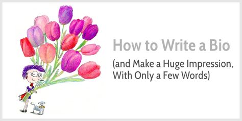 How to Write a Short Professional Bio (And Make a Strong First Impression) #writing #blogging #marketing How To Write A Short Bio About Yourself, Bio About Yourself, Professional Bio, Writing A Bio, Short Bio, Introduce Yourself, Marketing Blog, Blog Marketing, First Impression