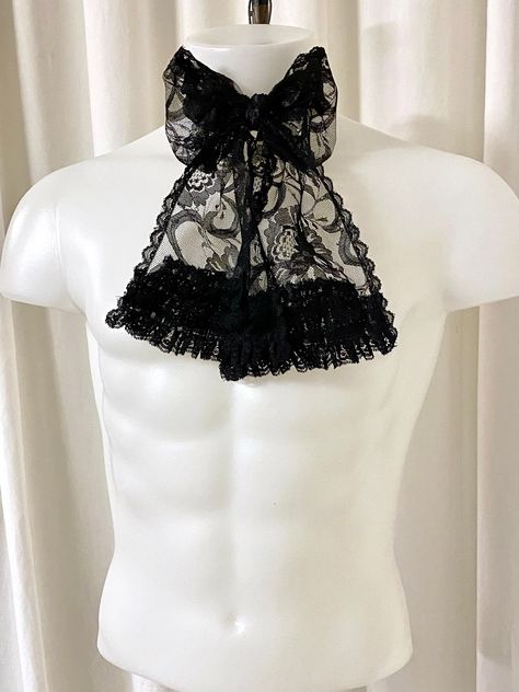 Gothic 1920s, Gothic Cosplay, Vampire Witch, Wedding Tux, Collection Ideas, Lace Tie, Grand Junction, Theme Halloween, Lace Bows