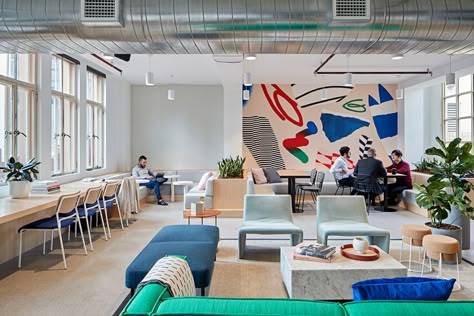 Coworking Space Design, Coworking Office, Office Lounge, Collaboration Space, Workplace Design, Workspace Design, Coworking Space, Commercial Furniture, Office Inspiration