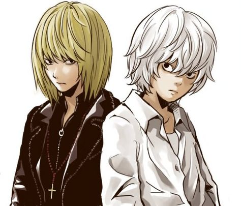 Mello And Matt Manga, Anime Rivals, Near And Mello, Mello And Near, Wolf’s Rain, Mihael Keehl, Wammy's House, Nate River, Deat Note