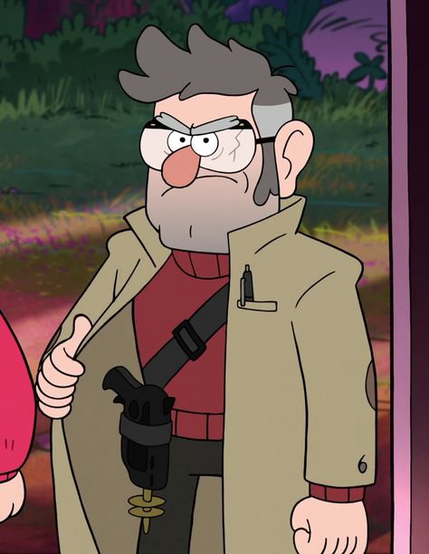 Ford Pines, Old Man, Gravity Falls, Gravity, Ford