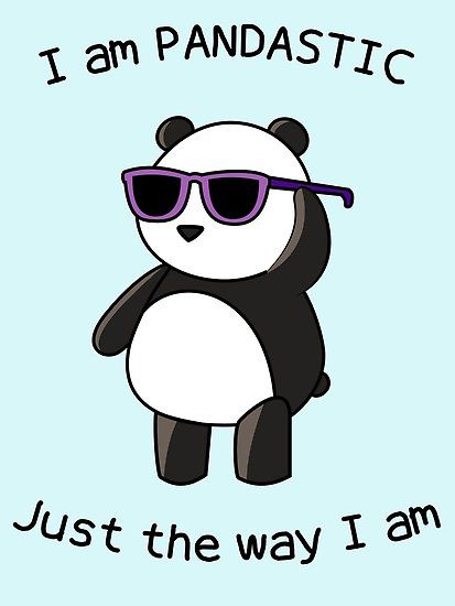 Cute Animal Quotes, Panda Drawing, The Way I Am, Panda Party, Cute Puns, Panda Art, Cute Panda Wallpaper, Cartoon Panda, Panda Love