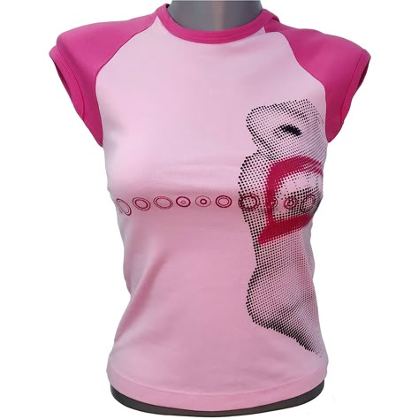 No one can pop your bubble in this super cute American Apparel "Classic Girl" ladies cap sleeve raglan style tee! Runs small. All of our apparel is handprinted in-house. Pink Oversized Shirt, Ladies Cap, Y2k Graphic Tees, Body Shirt, Pop Art Fashion, Cute T Shirts, Png Shirt, Merch Ideas, Classic Girl