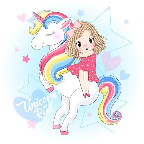 Baby Clips, Unicorn Pictures, Unicorn Wallpaper, Cartoon Unicorn, Girl Character, Flower Art Drawing, Birthday Clipart, Unicorn Girl, Princess Drawings