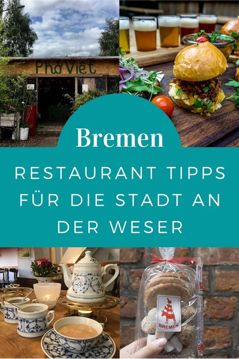 Bei deiner nächsten Reise nach Bremen solltest du dir die folgenden Restaurants und Spezialitäten merken! Food Spot, Travel Spots, Blogger Tips, East Germany, Restaurant Recipes, Food Guide, Travel Around, Craft Beer, Best Foods