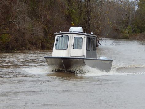 Custom Aluminum Boats - Life Tyme Boats Crane Lift, Aluminum Fishing Boats, Navigation Lights, Army Corps Of Engineers, Hydraulic Steering, Aluminum Boat, Deck Lighting, Dome Lighting, Boat Design