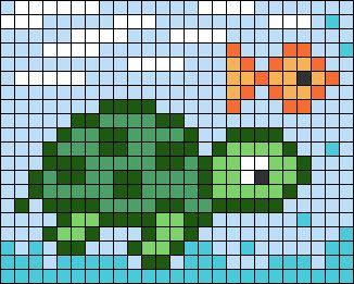 Alpha pattern #65665 | BraceletBook Interlocking Crochet, Dog Sun, Crochet C2c Pattern, Bird Cute, Bird Vector, Sun Dogs, Cute Turtle, Cute Turtles, Pixel Art Pattern