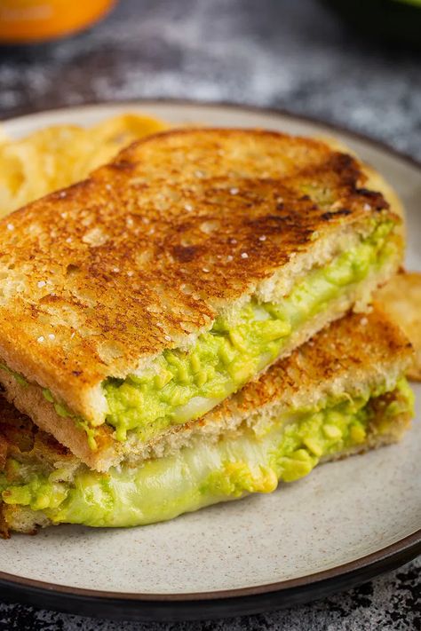 Avocado Grilled Cheese Sandwiches | The Missing Lokness Avocado Grilled Cheese, Sandwich Cheese, Yummy Sandwiches, Avocado Sandwich, Grilled Cheese Sandwiches, Ciabatta Bread, Healthy Sandwiches, Bread Toast, Gooey Cheese