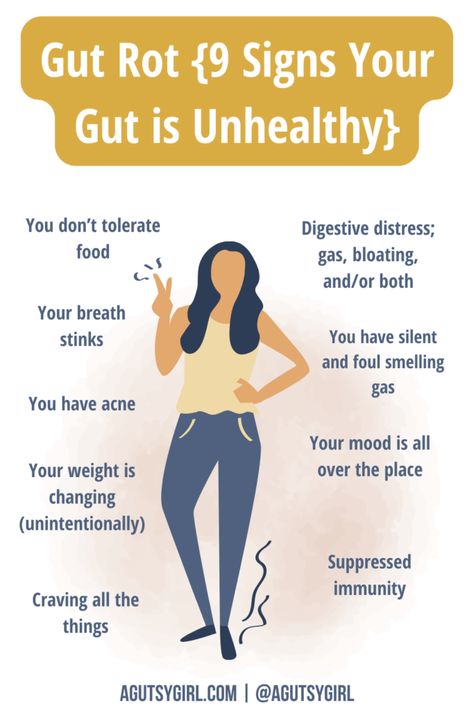 9 Signs Your Gut is Unhealthy Unhealthy Gut Symptoms, Restore Gut Health, Signs Of An Unhealthy Gut, How To Repair Gut Health, How To Restore Gut Health, Gut Imbalance, Vegan Probiotics, Asthma Symptoms, Safe Skincare