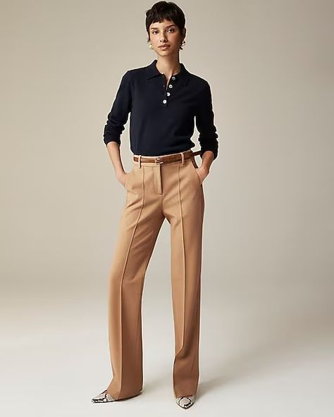 Workwear | J.Crew Shiva Baby, J Crew Looks, J Crew Outfits, Best Pants, Womens Chinos, Tie Waist Pants, J Crew Style, Wardrobe Inspiration, Work Wear Women