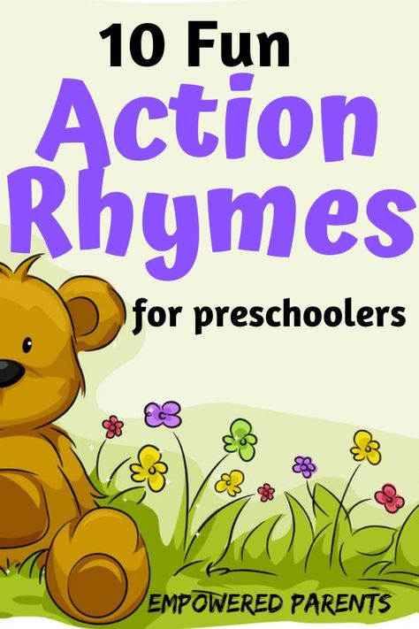 Nursery Rhymes With Actions, Rhyme Games For Preschoolers, Nursery Rhyme Songs For Preschool, The Little Engine That Could Activities, Arrival Activities For Preschool, Language For Preschoolers, Action Songs For Kindergarten, Rhymes For Preschoolers, Rhyming Activities Preschool