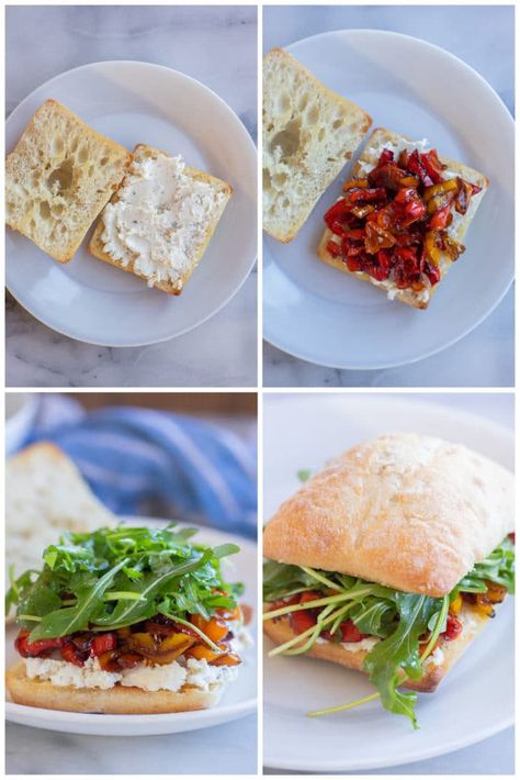 Fall Sandwiches Vegetarian, Boursin Burger, Dairy Free Boursin, Boursin Sandwich, Poolside Sandwiches, Vegan Boursin, Fall Sandwiches, Tomato Sandwich Recipes, Meatless Dinners