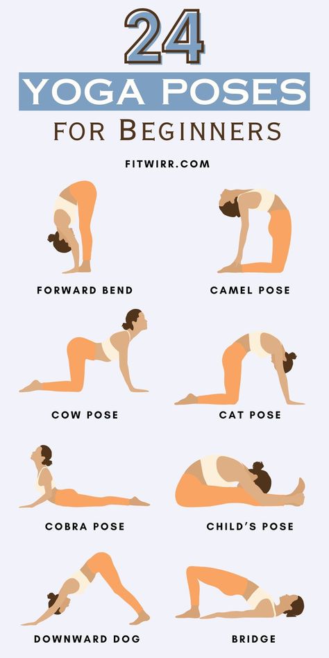 Try These 24 Easy Yoga Poses For Total Beginners Basic Yoga For Beginners At Home, Good Yoga Poses, How To Start Doing Yoga, Child Poses Yoga, Easy Yoga Workouts For Beginners, Easy Stretches For Beginners, Beginner Stretching Routine, How To Meditate For Beginners, Morning Yoga Routine For Beginners