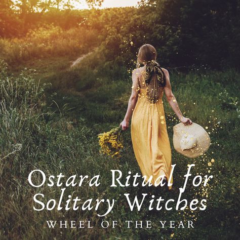 Ostara Ritual for Solitary Witches — Wind Moon Magick Ostara Cleansing Ritual, Ostara Fertility Ritual, Ostara Background, Ostara Ritual Ideas, Ostara Spells, Spring Spells, Ostara 2024, Spring Witch Aesthetic, Ostara Decorations