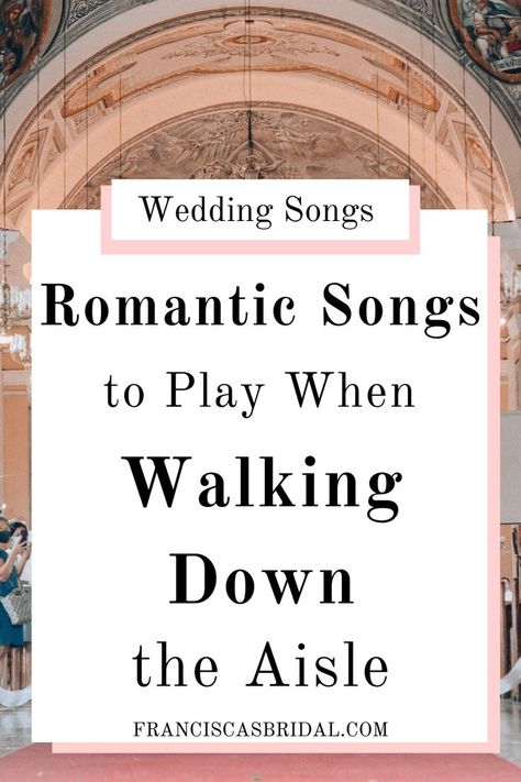 Need ideas on what song to play when you walk down the aisle? Here are 67 of the best wedding songs to play when you walk down the aisle at your wedding! | Wedding planning | Wedding songs | Instrumental wedding songs | Walking down the aisle songs | Slow Wedding Songs, Bride Walking Down The Aisle Songs, Country Songs To Walk Down The Aisle To, Walk Down The Aisle Songs The Bride, Ceremony Songs Wedding, Songs For Wedding Ceremony, Walking Down Aisle Songs, Wedding March Songs, Down The Aisle Songs