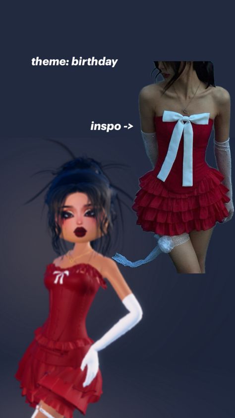 Theme Dress, Roblox Outfit, Birthday Dress, Birthday Dresses, Birthday Theme, Dress To Impress, Avatar, Birthday