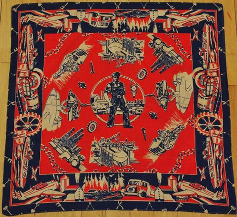 THRIFT SCORE...and more...: Vintage Factory Workers Bandana... Bandana Designs, Scarves Men, Black Cashmere Turtleneck, Vintage Factory, Vintage Bandana, Bandana Design, Painted Pony, Bandana Styles, Beautiful Disaster