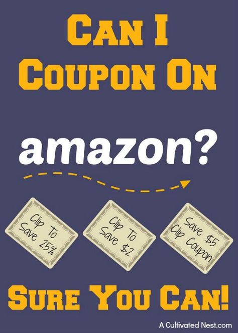 Can You Coupon On Amazon? Sure You Can! Saving money on Amazon with coupons, money saving ideas, budgeting, frugal living, thrifty living. Grocery Savings Tips, Money Frugal, Money Savers, Thrifty Living, Amazon Coupons, Best Money Saving Tips, Budgeting Worksheets, Extreme Couponing, Money Saving Challenge