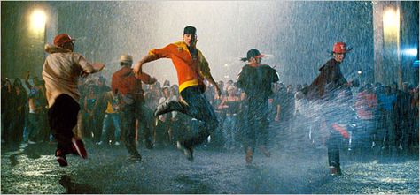 Step Up 2 the Streets (2008) - Epic dance battle finale...in THE RAIN. Yes, that just happened.