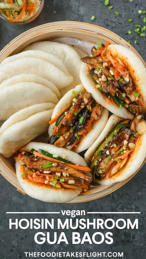 Health Vegan Recipes, Asian Recipes Vegan, Vegan Recipes Asian, Fancy Vegan Recipes, Asian Cooking Recipes, Hoisin Mushroom, Gourmet Vegan Recipes, Asian Recipes Vegetarian, Mushroom Vegetarian Recipes