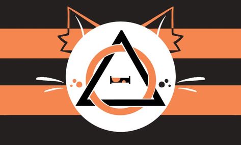 Cat Therian Flag, Otherkin Flags, Ladybug Face Paint, Therian Flag, Cat Flag, Therian Stuff, Sand Cat, Human Flag, 2013 Swag Era