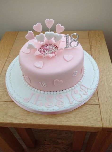 18th Birthday Cake Fondant, Cake Designs For 18th Birthday Girl, 18th Anniversary Cake, 18th Bday Cake For Girl, Cake For 18th Birthday Girl, Birthday Cake 18th Girl, Birthday Preparation, 18th Birthday Cake For Girls, Rodjendanske Torte