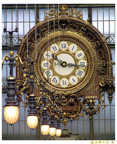 Musee D'Orsay, Paris Musee D Orsay, Diesel Punk, Somewhere In Time, Old Clocks, Museums In Paris, Antique Clocks, Tick Tock, Clock Tower, Vintage Clock