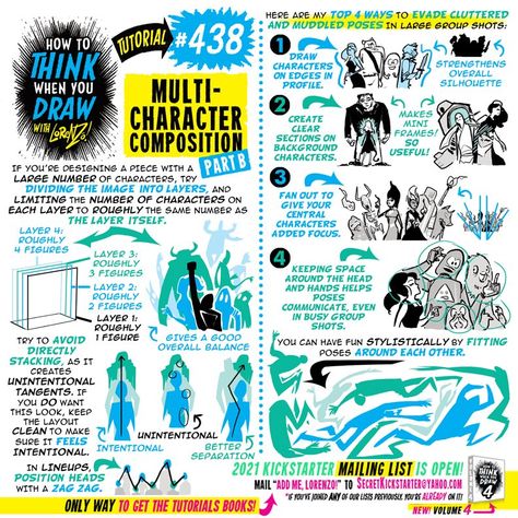 EtheringtonBrothers on Twitter: "BRAND NEW TUTORIAL! #HowToTHINKWhenYouDRAW MULTI-CHARACTER COMPOSITION Part B is HERE:https://t.co/vNGoL2dOiQ #howtoTHINKwhenyouDRAW #howtodraw #drawingtutorial #conceptart #gamedev #animationdev #gameart #homeschooling #teaching #illustration #artists #artsed… https://t.co/V9fcrazwHl" Teaching Illustration, Etherington Brothers, Brothers Art, Manga Tutorial, Comic Tutorial, Instagram Brand, Book Maker, Inspirational Illustration, Drawing Lessons